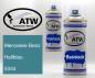 Preview: Mercedes-Benz, Hellblau, 5334: 400ml Sprühdose + 400ml Klarlack - Set, von ATW Autoteile West.