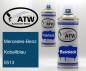 Preview: Mercedes-Benz, Kobaltblau, 5513: 400ml Sprühdose + 400ml Klarlack - Set, von ATW Autoteile West.