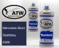 Preview: Mercedes-Benz, Stahlblau, 5389: 400ml Sprühdose + 400ml Klarlack - Set, von ATW Autoteile West.
