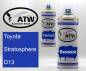 Preview: Toyota, Stratosphere, D13: 400ml Sprühdose + 400ml Klarlack - Set, von ATW Autoteile West.
