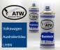 Preview: Volkswagen, Australienblau, LH5N: 400ml Sprühdose + 400ml Klarlack - Set, von ATW Autoteile West.