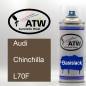 Preview: Audi, Chinchilla, L70F: 400ml Sprühdose, von ATW Autoteile West.