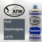 Preview: Audi, Daytonagrau, LX7A: 400ml Sprühdose, von ATW Autoteile West.