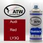 Preview: Audi, Red, LY3Q: 400ml Sprühdose, von ATW Autoteile West.