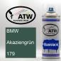 Preview: BMW, Akaziengrün, 179: 400ml Sprühdose, von ATW Autoteile West.