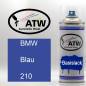 Preview: BMW, Blau, 210: 400ml Sprühdose, von ATW Autoteile West.