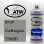Preview: BMW, Cortinagrau, 72092D: 400ml Sprühdose, von ATW Autoteile West.