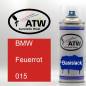 Preview: BMW, Feuerrot, 015: 400ml Sprühdose, von ATW Autoteile West.