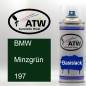 Preview: BMW, Minzgrün, 197: 400ml Sprühdose, von ATW Autoteile West.