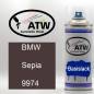 Preview: BMW, Sepia, 9974: 400ml Sprühdose, von ATW Autoteile West.