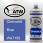 Preview: Chevrolet, Blue, WA7159: 400ml Sprühdose, von ATW Autoteile West.