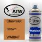 Preview: Chevrolet, Brown, WA894T: 400ml Sprühdose, von ATW Autoteile West.