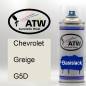 Preview: Chevrolet, Greige, G5D: 400ml Sprühdose, von ATW Autoteile West.