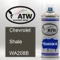 Preview: Chevrolet, Shale, WA208B: 400ml Sprühdose, von ATW Autoteile West.