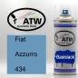 Preview: Fiat, Azzurro, 434: 400ml Sprühdose, von ATW Autoteile West.