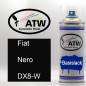 Preview: Fiat, Nero, DX8-W: 400ml Sprühdose, von ATW Autoteile West.