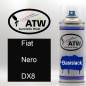 Preview: Fiat, Nero, DX8: 400ml Sprühdose, von ATW Autoteile West.
