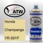 Preview: Honda, Champange, YR-591P: 400ml Sprühdose, von ATW Autoteile West.