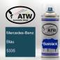 Preview: Mercedes-Benz, Blau, 5335: 400ml Sprühdose, von ATW Autoteile West.