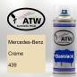 Preview: Mercedes-Benz, Creme, 439: 400ml Sprühdose, von ATW Autoteile West.