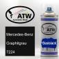 Preview: Mercedes-Benz, Graphitgrau, 7224: 400ml Sprühdose, von ATW Autoteile West.