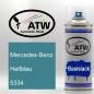 Preview: Mercedes-Benz, Hellblau, 5334: 400ml Sprühdose, von ATW Autoteile West.