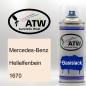 Preview: Mercedes-Benz, Hellelfenbein, 1670: 400ml Sprühdose, von ATW Autoteile West.
