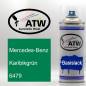 Preview: Mercedes-Benz, Karibikgrün, 6479: 400ml Sprühdose, von ATW Autoteile West.