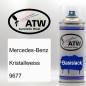 Preview: Mercedes-Benz, Kristallweiss, 9677: 400ml Sprühdose, von ATW Autoteile West.