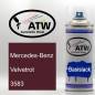 Preview: Mercedes-Benz, Velvetrot, 3583: 400ml Sprühdose, von ATW Autoteile West.