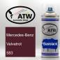 Preview: Mercedes-Benz, Velvetrot, 583: 400ml Sprühdose, von ATW Autoteile West.