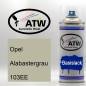 Preview: Opel, Alabastergrau, 103EE: 400ml Sprühdose, von ATW Autoteile West.