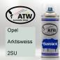 Preview: Opel, Arktisweiss, 2SU: 400ml Sprühdose, von ATW Autoteile West.