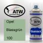 Preview: Opel, Blassgrün, 100: 400ml Sprühdose, von ATW Autoteile West.