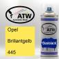 Preview: Opel, Brillantgelb, 445: 400ml Sprühdose, von ATW Autoteile West.