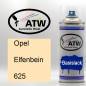 Preview: Opel, Elfenbein, 625: 400ml Sprühdose, von ATW Autoteile West.