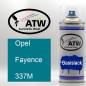 Preview: Opel, Fayence, 337M: 400ml Sprühdose, von ATW Autoteile West.