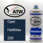 Preview: Opel, Halitblau, 259: 400ml Sprühdose, von ATW Autoteile West.