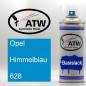 Preview: Opel, Himmelblau, 628: 400ml Sprühdose, von ATW Autoteile West.