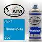 Preview: Opel, Himmelblau, 803: 400ml Sprühdose, von ATW Autoteile West.