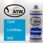 Preview: Opel, Lichtblau, 645: 400ml Sprühdose, von ATW Autoteile West.