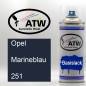 Preview: Opel, Marineblau, 251: 400ml Sprühdose, von ATW Autoteile West.