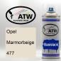 Preview: Opel, Marmorbeige, 477: 400ml Sprühdose, von ATW Autoteile West.