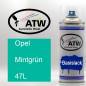 Preview: Opel, Mintgrün, 47L: 400ml Sprühdose, von ATW Autoteile West.