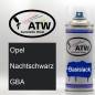 Preview: Opel, Nachtschwarz, GBA: 400ml Sprühdose, von ATW Autoteile West.