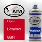 Preview: Opel, Powerrot, GBH: 400ml Sprühdose, von ATW Autoteile West.