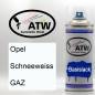 Preview: Opel, Schneeweiss, GAZ: 400ml Sprühdose, von ATW Autoteile West.