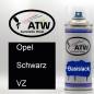 Preview: Opel, Schwarz, VZ: 400ml Sprühdose, von ATW Autoteile West.