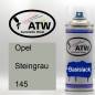 Preview: Opel, Steingrau, 145: 400ml Sprühdose, von ATW Autoteile West.