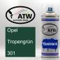 Preview: Opel, Tropengrün, 301: 400ml Sprühdose, von ATW Autoteile West.